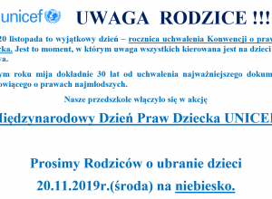 Międzynarodowy Dzień Praw Dziecka Międzynarodowy Dzień Praw Dziecka